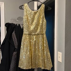 Cute gold dress